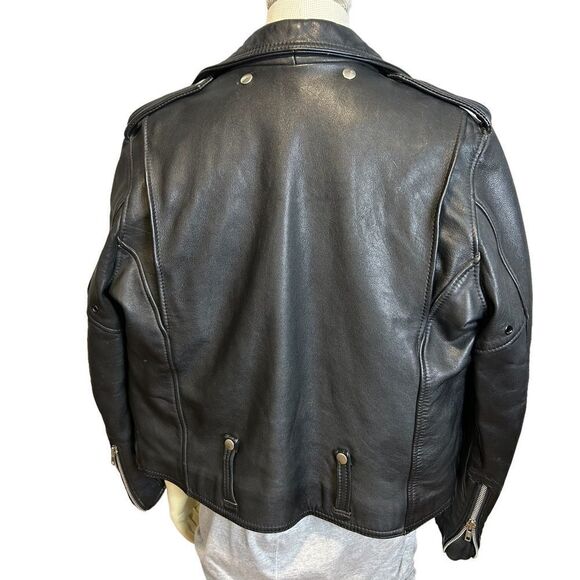 Harley-Davidson Vintage Leather Motorcycle Jacket - Picture 10 of 15